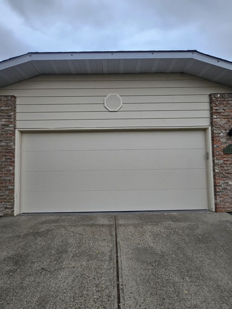 new garage door